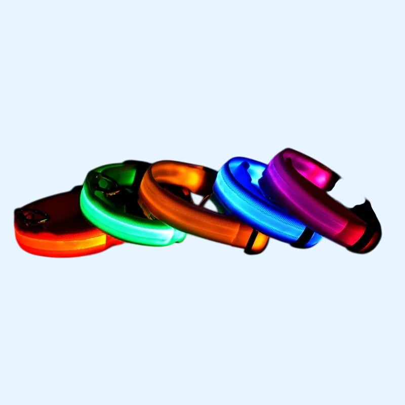 Ultra-Bright LED Night Safety Dog Collar