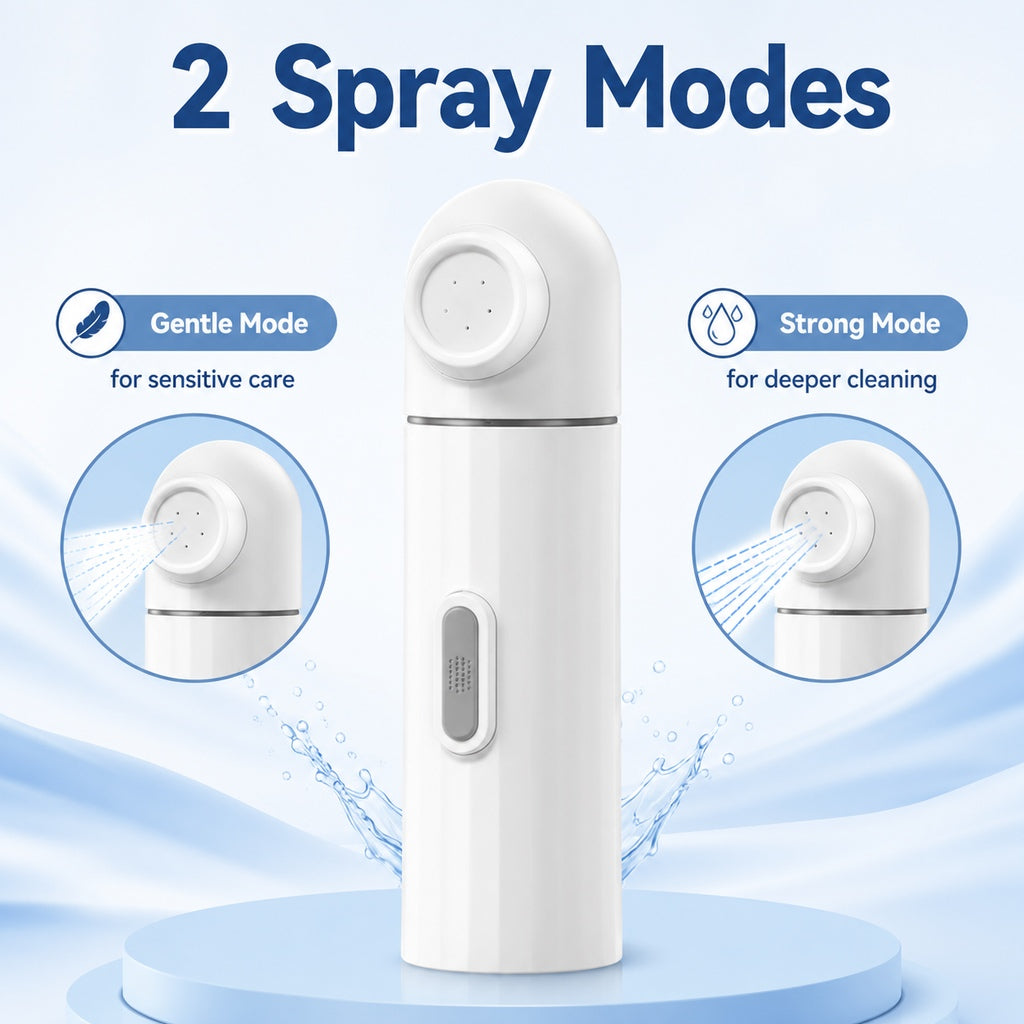 Portable Dog Paw Washer, Rechargeable Rinser for Muddy Paws