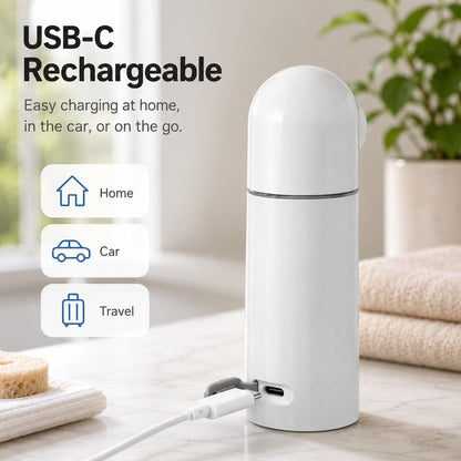 Portable Dog Paw Washer, Rechargeable Rinser for Muddy Paws