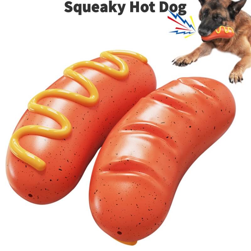 Dog Corn Chew Toy | Dental Cleaning Stick – Tough Rubber Design