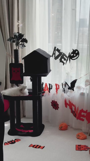 Halloween Cat Tree