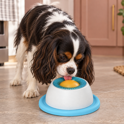 Entertaining Puzzle Feeder Toy for Brainy, Busy Dogs