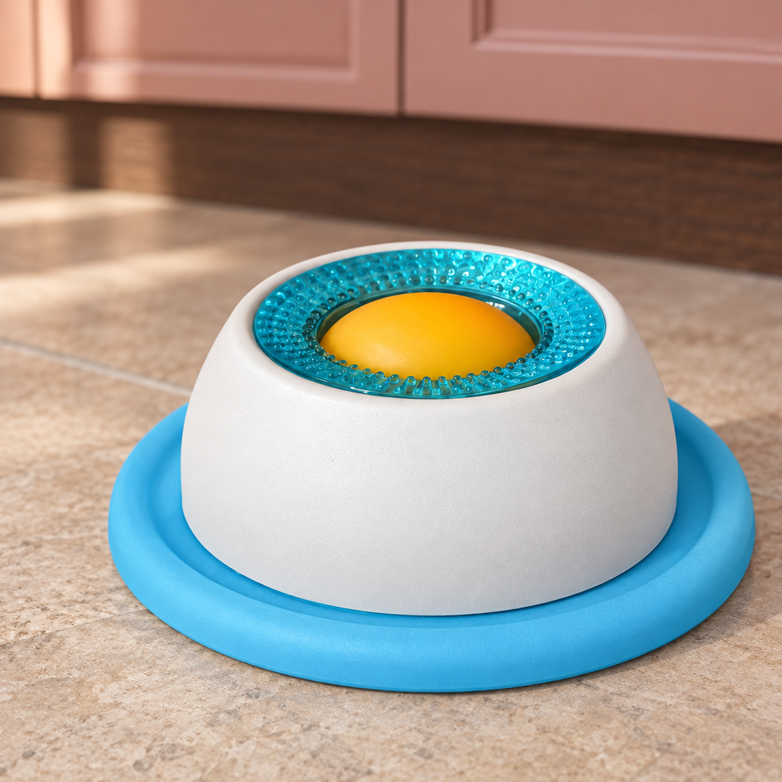 Entertaining Puzzle Feeder Toy for Brainy, Busy Dogs