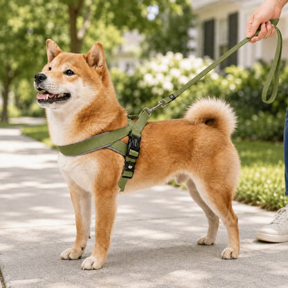 Step-In Dog Harness and Leash Set for No-Choke Daily Walks