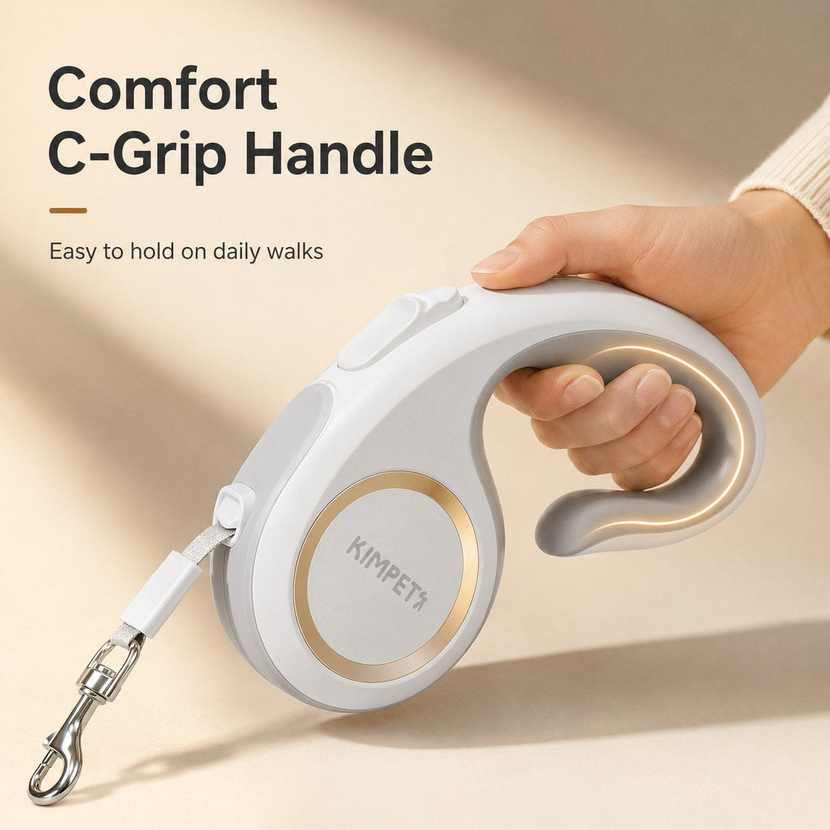 Retractable Dog Leash, Tangle-Free in 9.8 ft or 16.4 ft