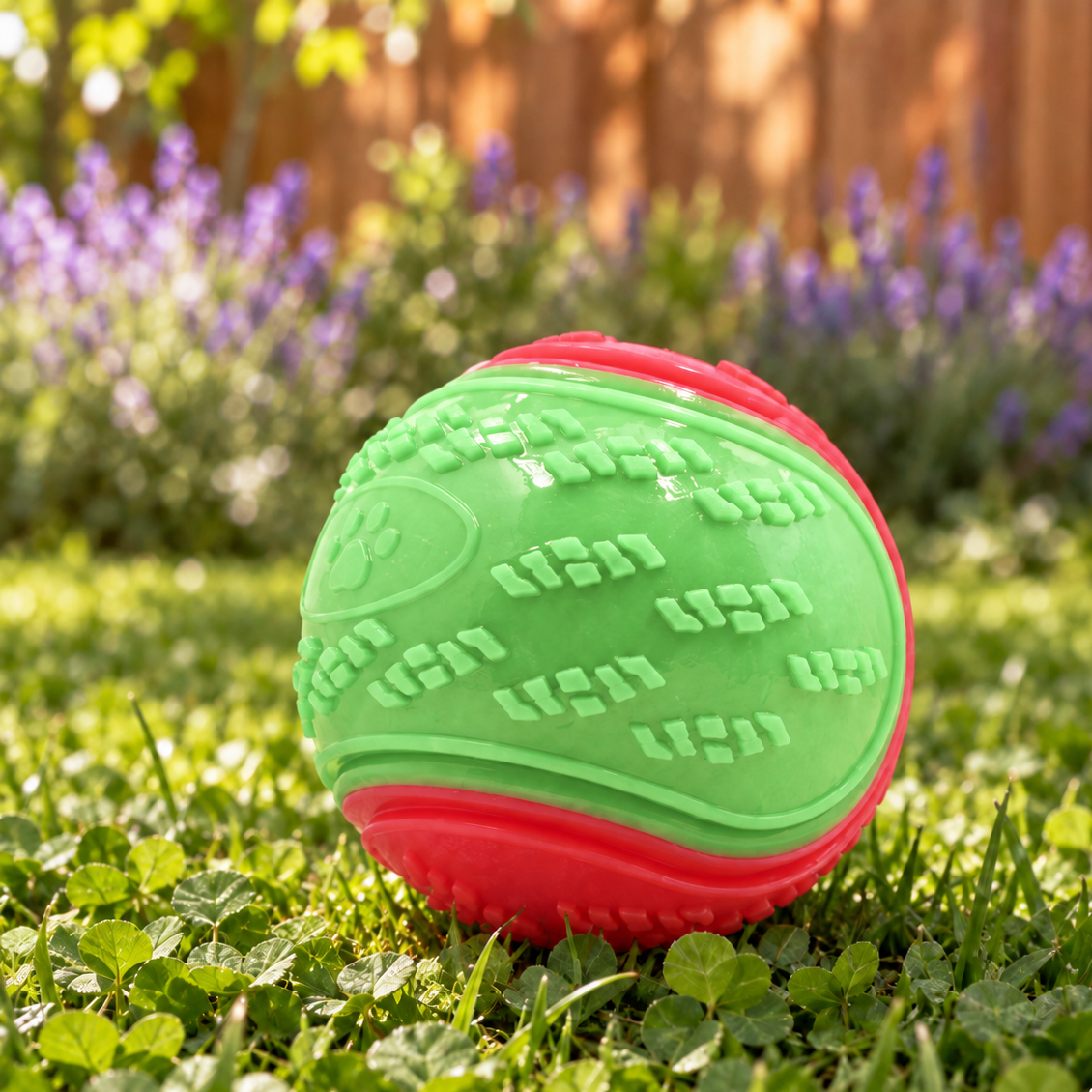 Bouncy Squeaky TPR Dog Ball for Exciting Fetch Games