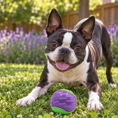 Bouncy Squeaky TPR Dog Ball for Exciting Fetch Games