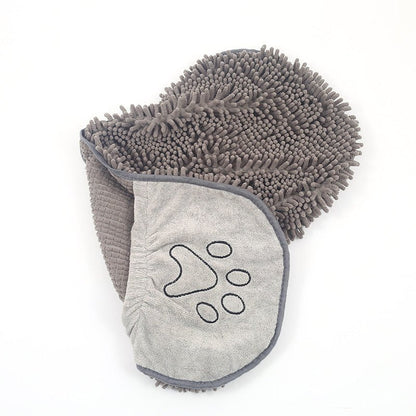 Superabsorbent Microfiber Dog Towel Wrap for Fast Drying