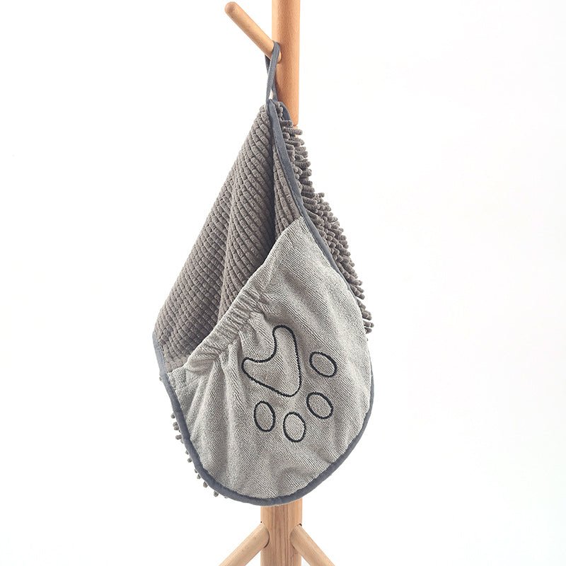 Superabsorbent Microfiber Dog Towel Wrap for Fast Drying