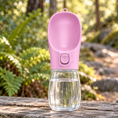 Refreshing Leak-Proof Dog Water Bottle for Walks & Travel